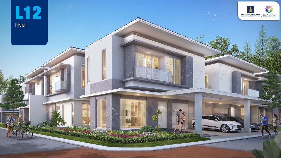 Pasadena Grand Residence Facade Modern Tropis